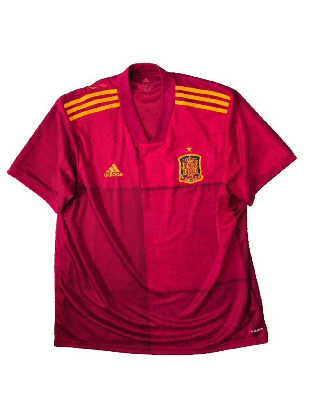 Adidas Men's Spain National Team Red Soccer Jersey XXL